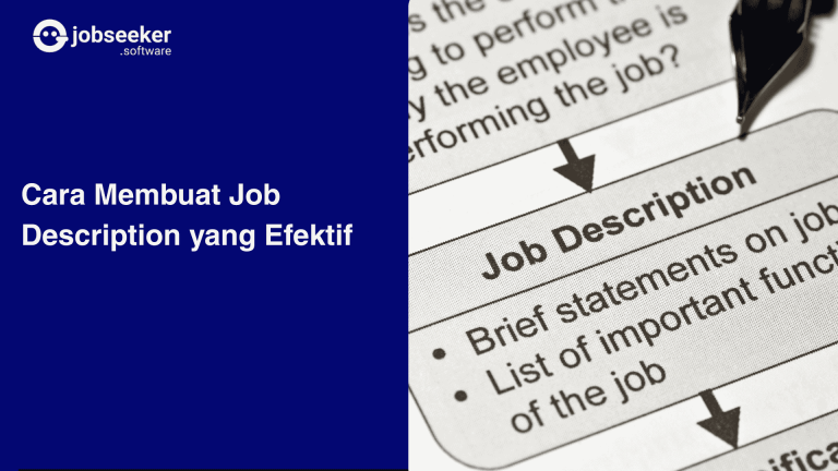 cara membuat job description yang efektif